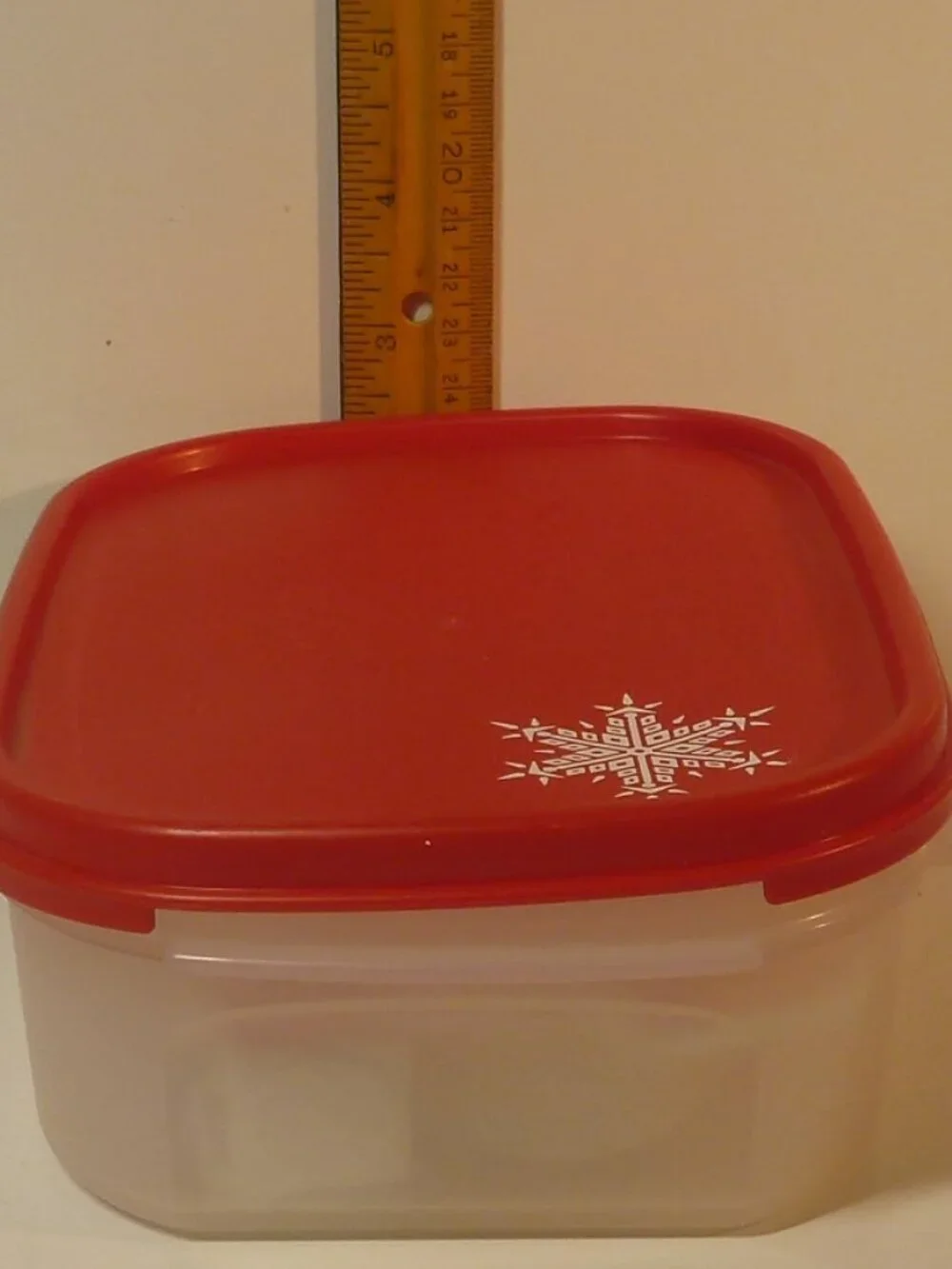VTG  NOS Tupperware Personal Valet Travel Kit- Snowflake Case w/ Rare Smidget